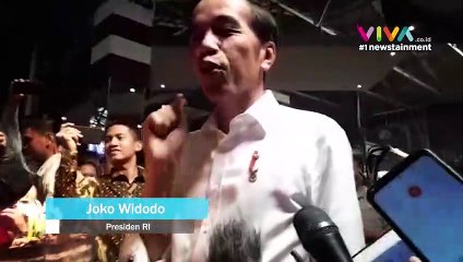 Tiup Lilin Ultah, Jokowi Malah Kipas-kipas
