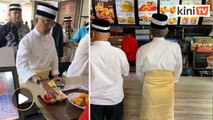 Agong goes to KFC for lunch