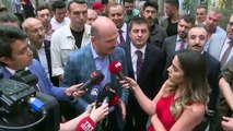İçişleri Bakanı Soylu basın mensuplarının sorularını yanıtladı - İSTANBUL