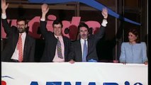 Aznar recuerda que Cospedal y Sáenz de Santamaría tuvieron cargos en sus gobiernos y Casado no