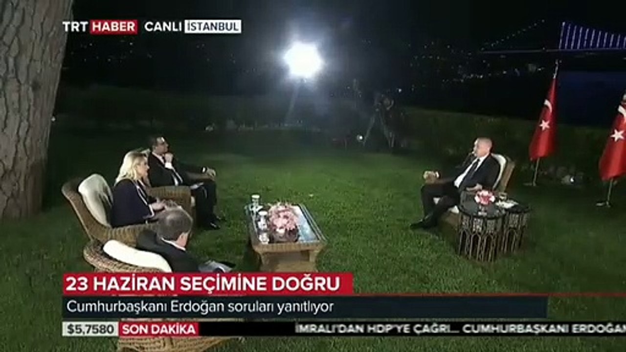 Erdoğan önce "Böyle ifade kullanılır mı" dedi, sonra "Yerinde bir tespit" dedi