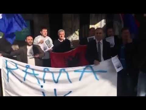 “RAMA IK, ”, KM PRITET ME PROTESTA DHE NË LONDËR