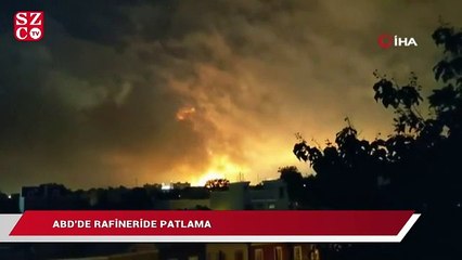 ABD’de rafineride patlama