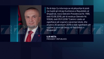 META LETER OSBE, «NUK KA ZGJEDHJE, RAMA PO THELLON KRIZEN» - News, Lajme - Kanali 7