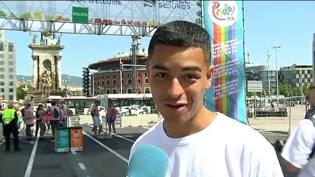 Barcelona se prepara para el día fuerte de sus fiestas del Orgullo LGTBI