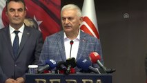 AK Parti Büyükşehir Belediye Başkan Adayı Yıldırım PERPA esnafı ile bir araya geldi - İSTANBUL