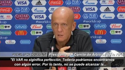 Pierluigi Collina, ex árbitro: "El VAR acierta al 99,3%"