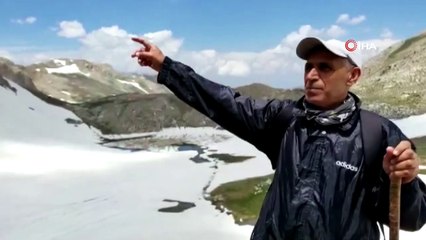 Haziran ayında kışı yaşadılar