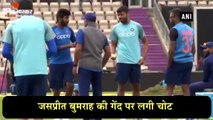 Vijay shankar get injured during the net session skips training