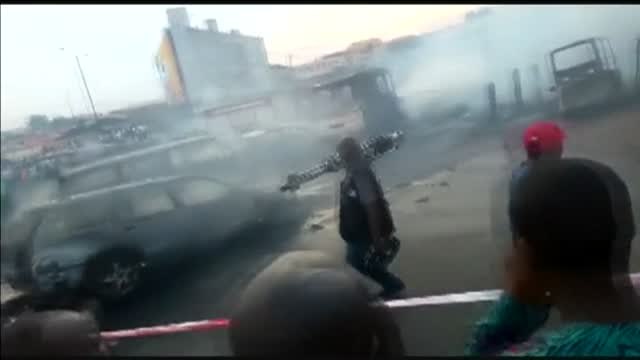 Nueve muertos en el incendio de un camión cisterna en Nigeria