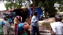 बिजली पानी और सड़क की समस्या से परेशान ग्रामीणों ने पंचायत सचिव को खंभे से बांधा