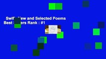 Swift: New and Selected Poems  Best Sellers Rank : #1