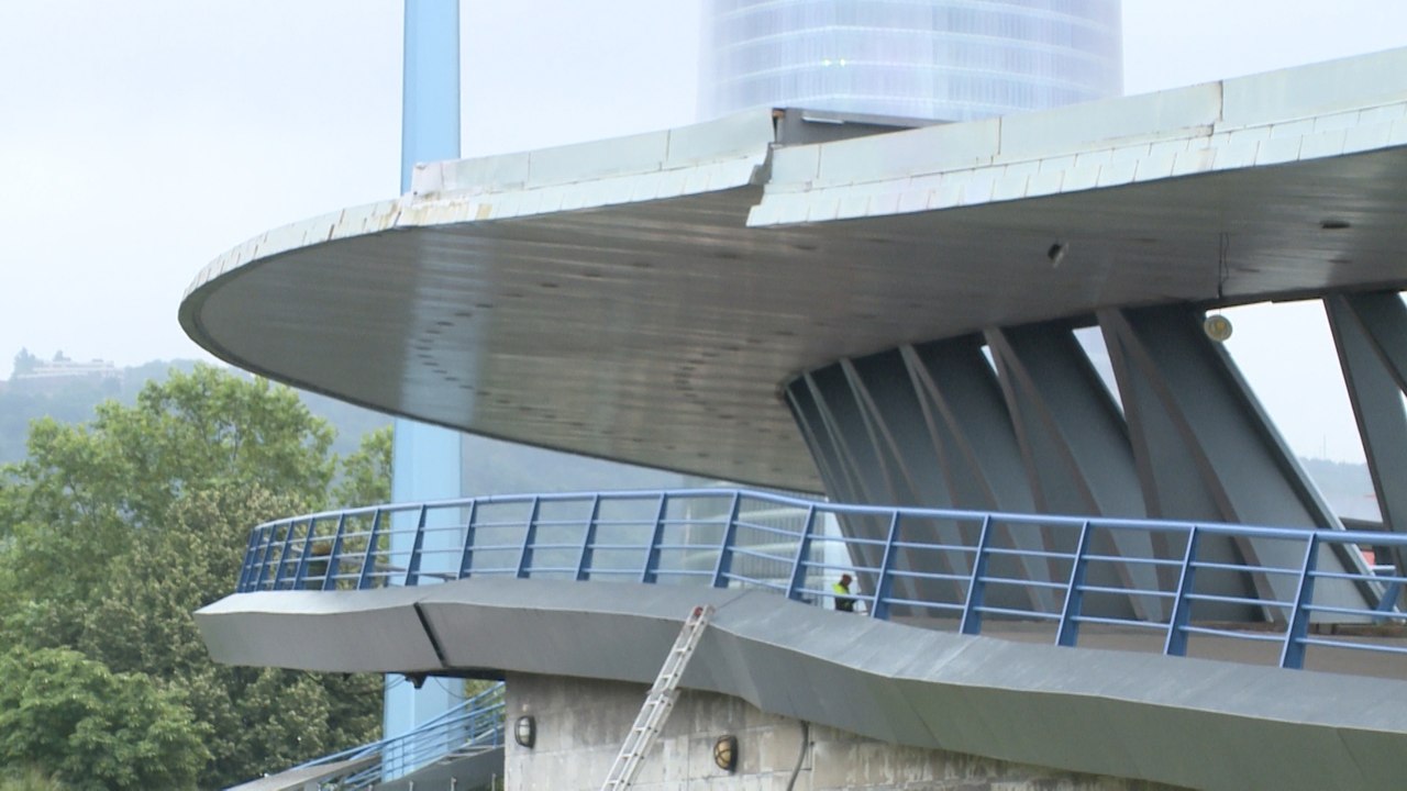 El Puente Euskalduna de Bilbao