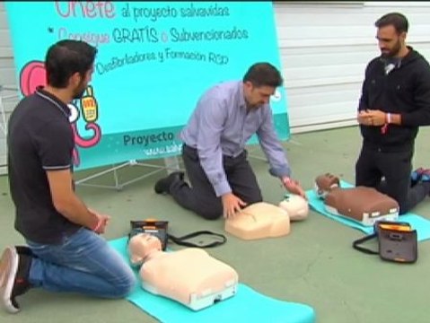 Raúl García y Gámez con el Proyecto Salvavidas