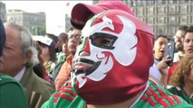 México DF celebra el pase a octavos de su selección