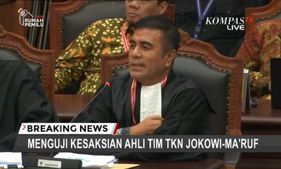 Tak Ajukan Pertanyaan, Kuasa Hukum 02 Sindir Ahli Sebagai Pengacara Terselubung TKN Jokowi-Ma’ruf