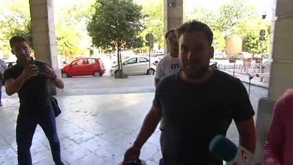 La Manada firma en el juzgado por segunda vez tras quedar el libertad