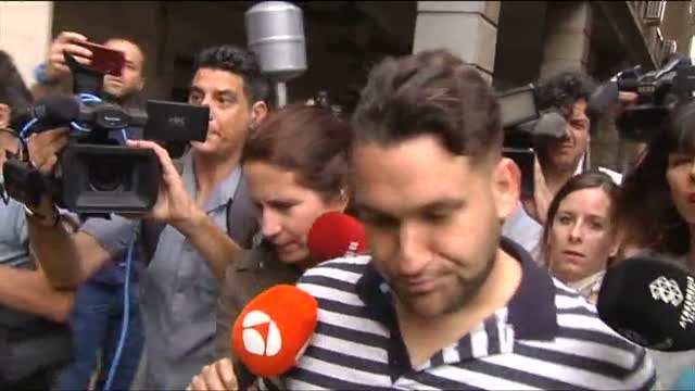 La Manada, segundo día de control en el juzgado