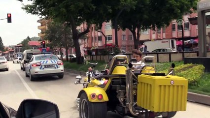 Kan bağışına dikkati çekmek için konvoy düzenlendi - KASTAMONU