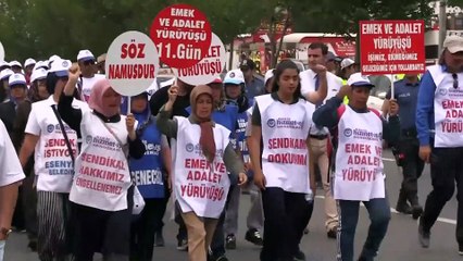 'Emek ve Adalet Yürüyüşü' (3) - ANKARA