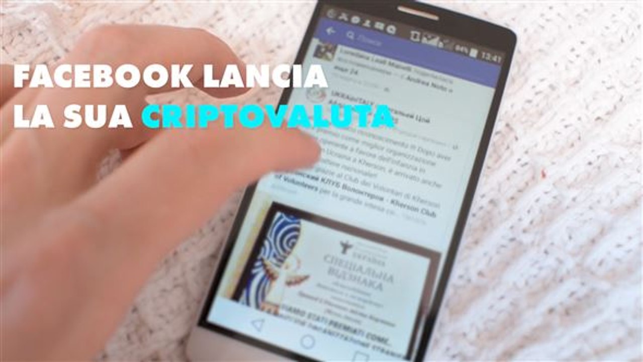 Facebook lancia la sua criptovaluta