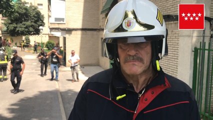 Un hombre se quema a lo bonzo en Madrid hiriendo a parte de su familia