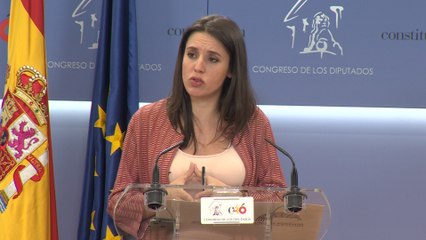 Montero pide una solución política para el conflicto catalán