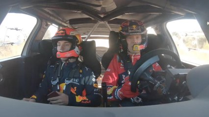 Rallye - Gasly découvre le rallye avec Ogier