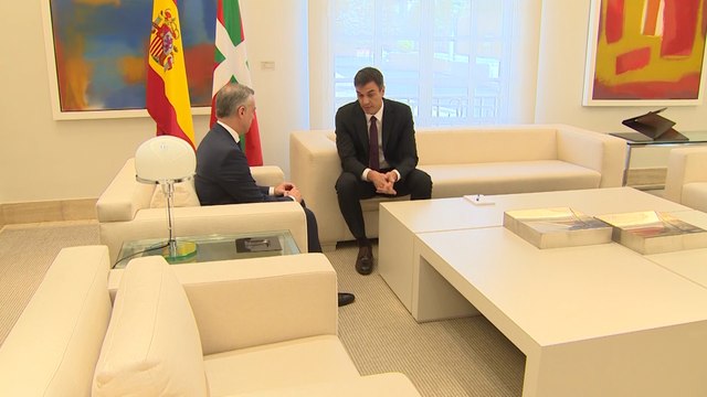 Sánchez y Urkullu abordan el acercamiento de presos