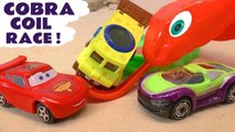 Hot Wheels Cobra Challenge with Disney Pixar Cars 3 Lightning McQueen with DC Comics & Marvel Avengers 4 Endgame Superheroes with PJ Masks & Transformers Bumblebee