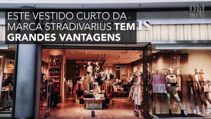 Stradivarius vende um vestido que reduz o tamanho da cintura graças ao efeito da faixa