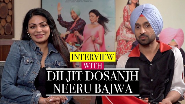 Diljit Dosanjh - Neeru Bajwa interview - Shadaa -