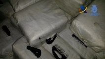 Incautados 1.850 kilos de cocaína en un velero cerca de Canarias