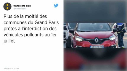De nouveaux véhicules interdits de circuler à Paris à partir du 1er juillet