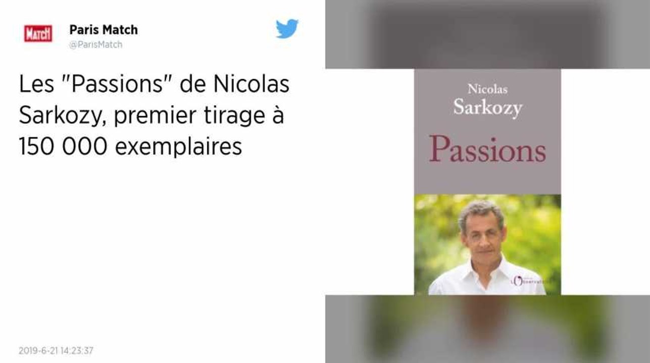 Nicolas Sarkozy publie « Passions », un livre « personnel » qui retrace son parcours du RPR à la présidence