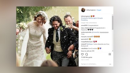 Kit Harington y Rose Leslie se han dado el "sí quiero"