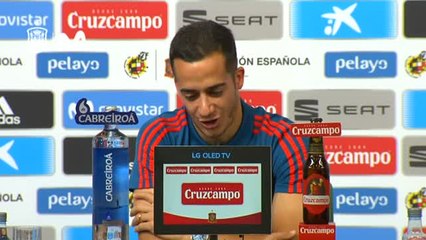 Lucas Vázquez: "Queremos ir de menos a más y ganar al final"
