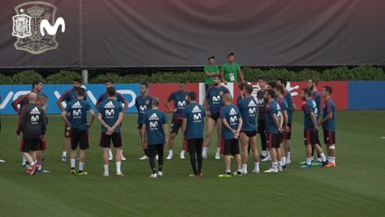 La Selección prepara el partido contra Marruecos