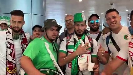 La Gazette du Fennec prend le départ pour Le Caire avec les supporters algériens ( HD )