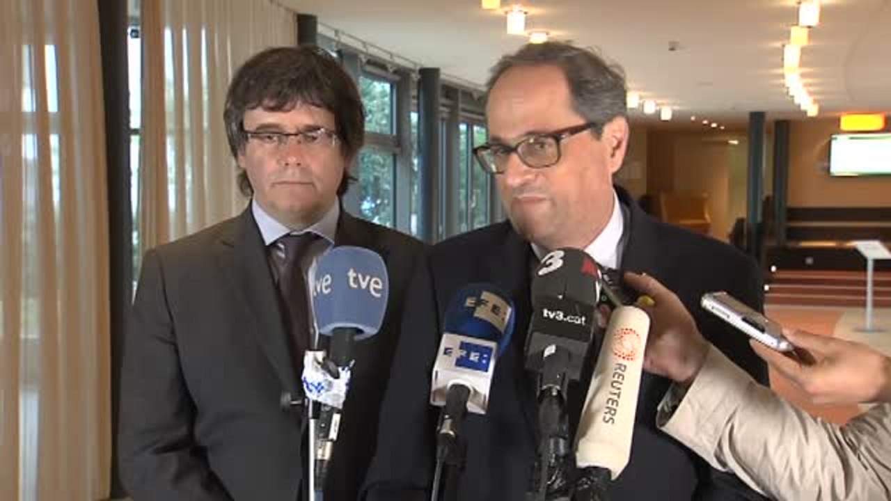 Torra: "Estamos esperando una respuesta del Rey y esa respuesta no ha llegado"