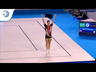 Davide Nacci (ITA) - 2017 Aerobics Europeans, junior qualifications