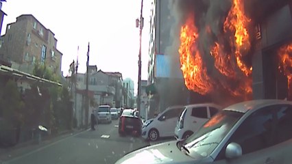 가슴 쓸어내린 필로티 빌라 화재...18명 부상 / YTN