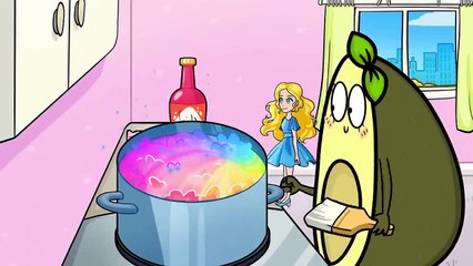 Légumes Est Devenu Barbie - Dessins Animés