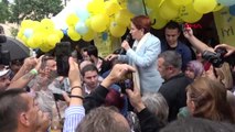 İSTANBUL-İYİ PARTİ GENEL BAŞKANI AKŞENER ŞİLE'DE KONUŞTU