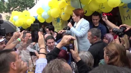 İSTANBUL-İYİ PARTİ GENEL BAŞKANI AKŞENER ŞİLE'DE KONUŞTU