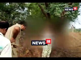 अर्धनग्न हालत में पेड़ से लटका मिला युवती का शव, परिजनों ने थाने में डाला डेरा