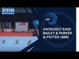 Women's group Great Britain - 2017 Acro European silver medallists, dynamic