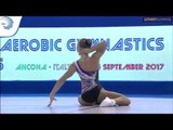 REPLAY: 2017 Aerobics Europeans - Junior FINAL Individual Women, plus medal ceremony