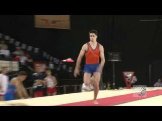 Casimir SCHMIDT (NED), 2012 junior Vault European Champion