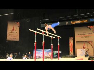 Daniel PURVIS (GBR), EC Montpellier 2012, parallel bars